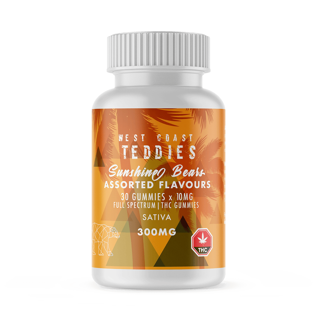 WEST COAST TEDDIES BEARS THC GUMMIES | 300MG EDIBLES