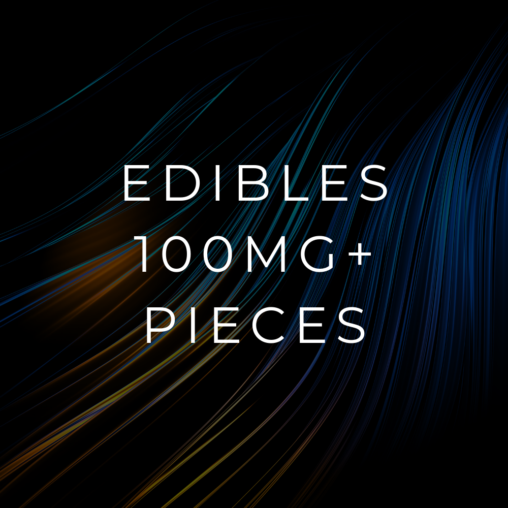 *EDIBLES | 100MG+ PIECES