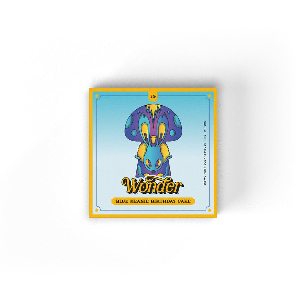 WONDER BLUE MEANIE SHROOMS CHOCOLATE | 3000MG PSILOCYBIN