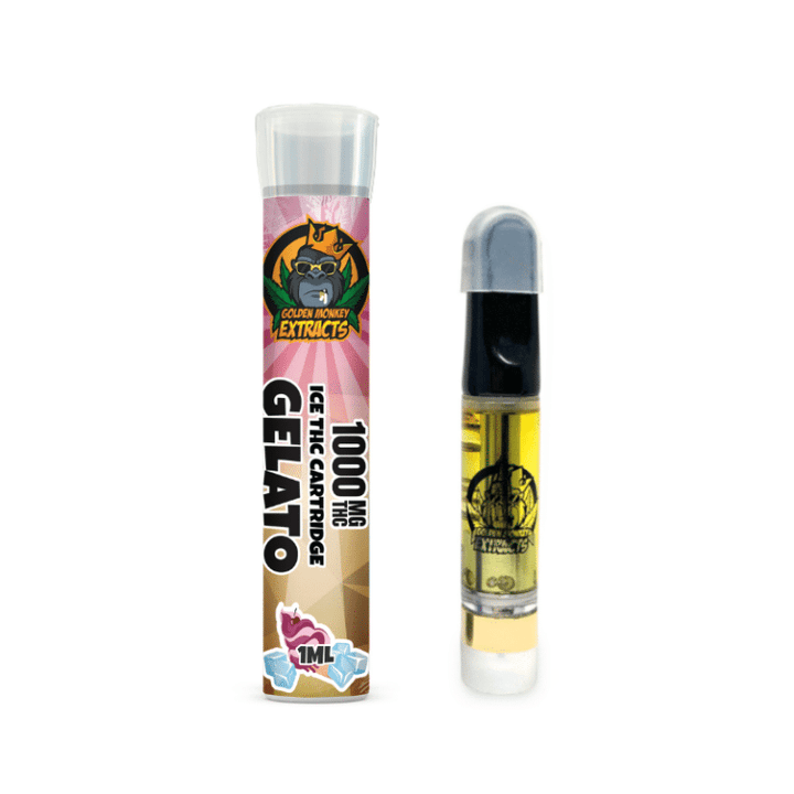 GOLDEN MONKEY EXTRAITS THC 510 VAPE CART GLACÉ | 1G