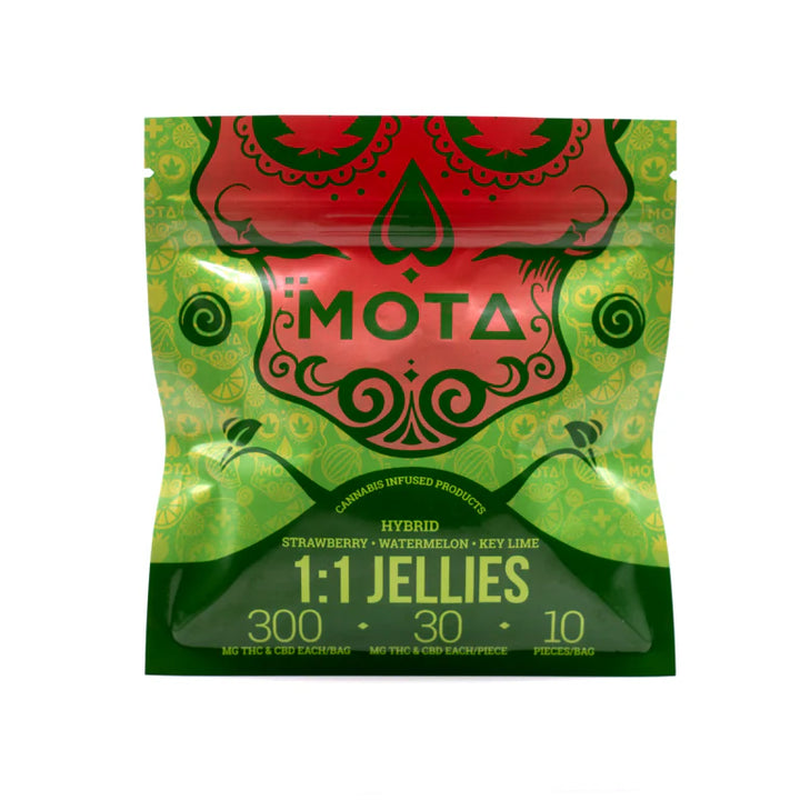 MOTA THC+CBD 1:1 GUMMIES | 300MG EDIBLES