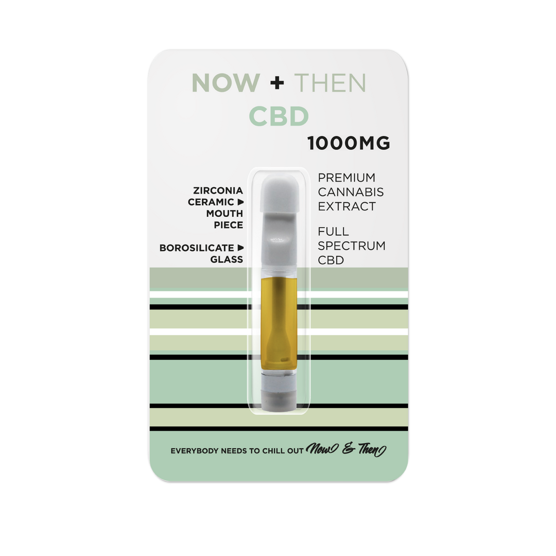 NOW + THEN FULL SPECTRUM CBD 510 VAPE CART | 1G