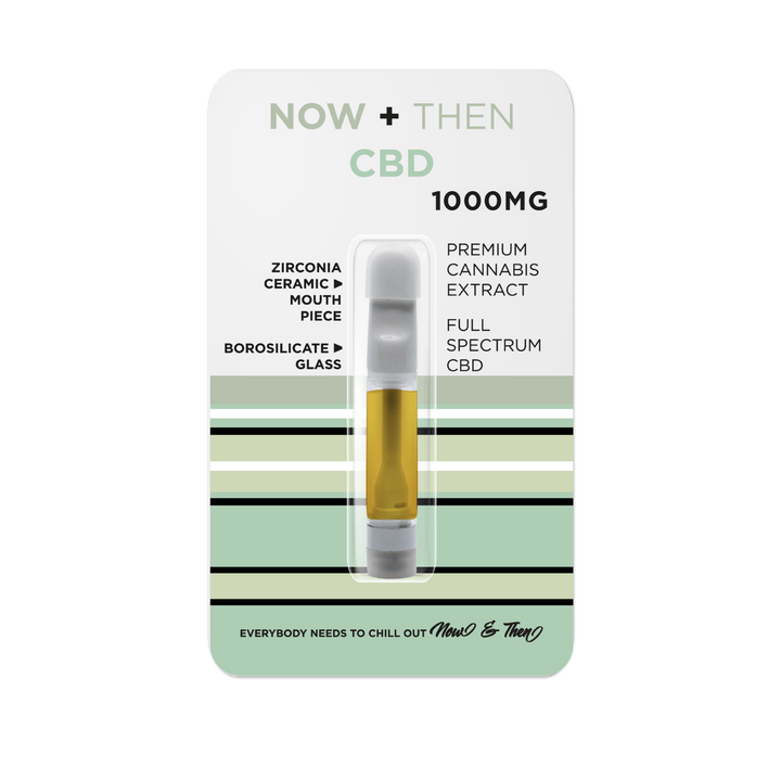 NOW + THEN FULL SPECTRUM CBD 510 VAPE CART | 1G