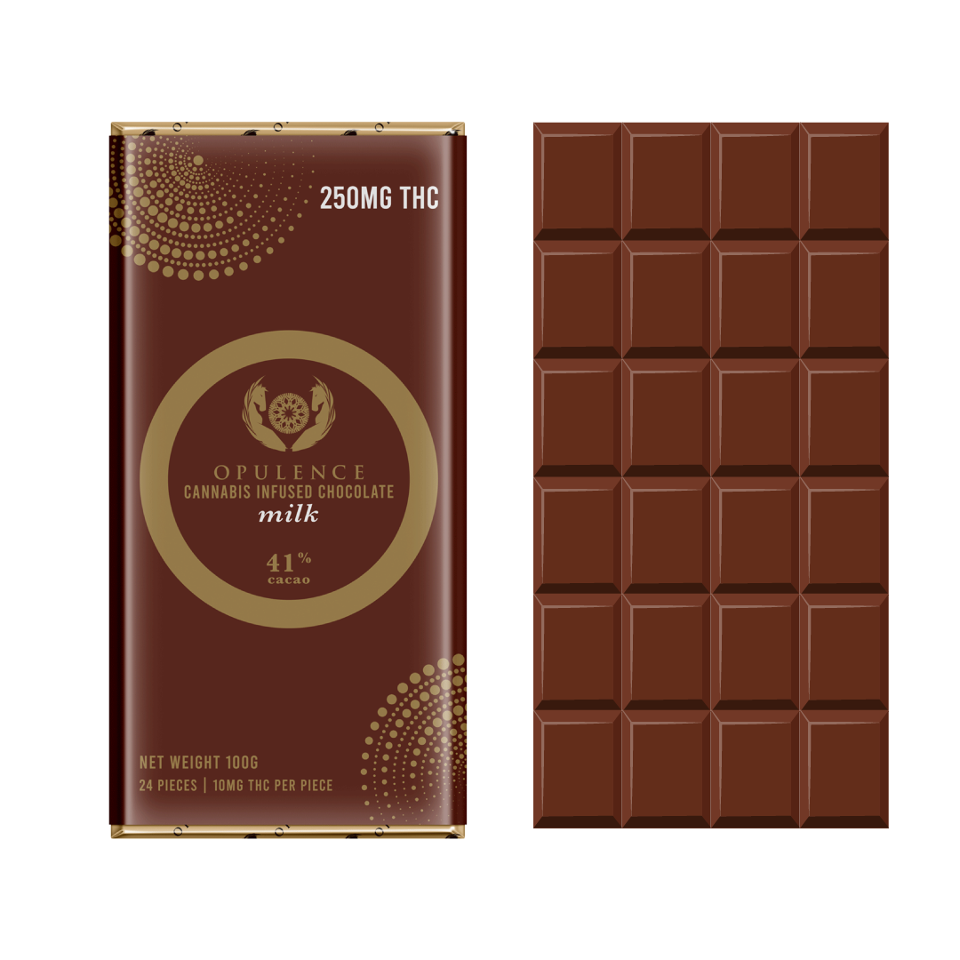 OPULENCE THC CHOCOLATE BARS | 250MG EDIBLES