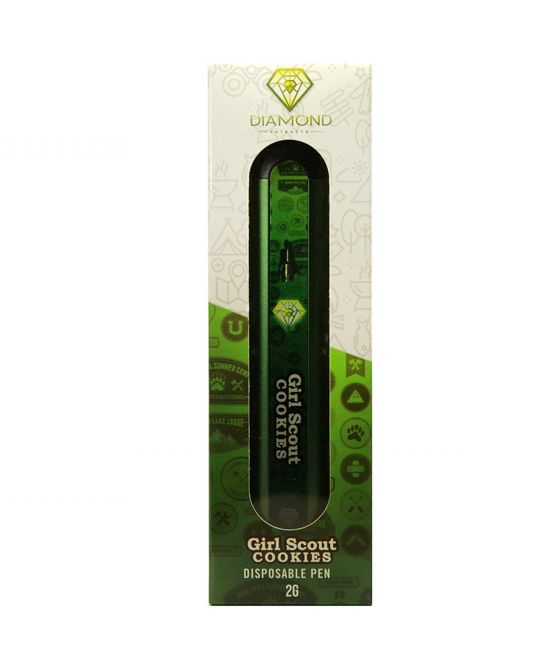 DIAMOND CONCENTRATES THC DISPOSABLE VAPE PEN | 2G