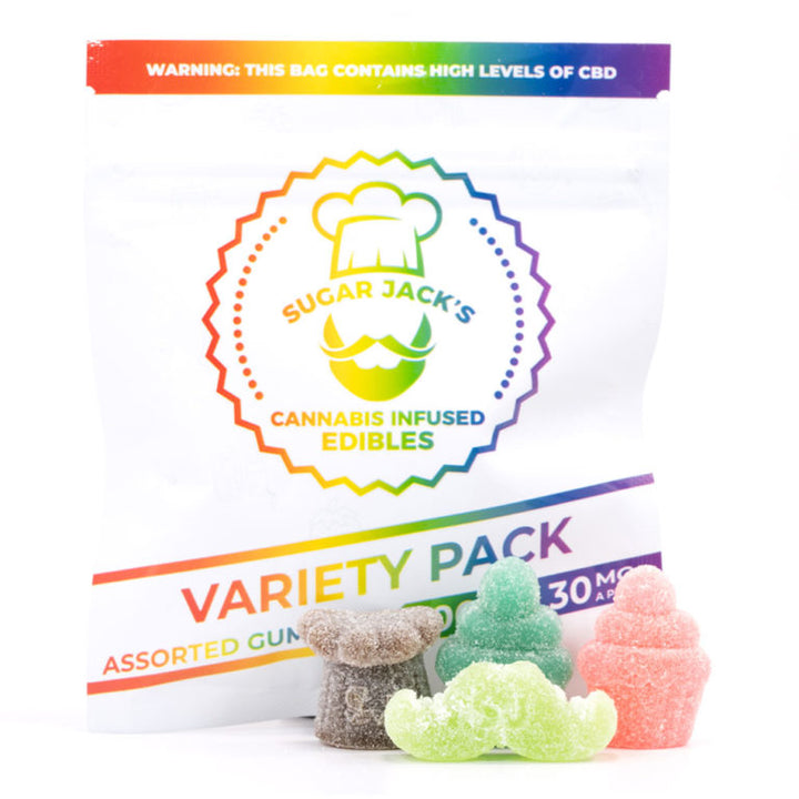 SUGAR JACKS CBD GUMMIES | 300MG EDIBLES