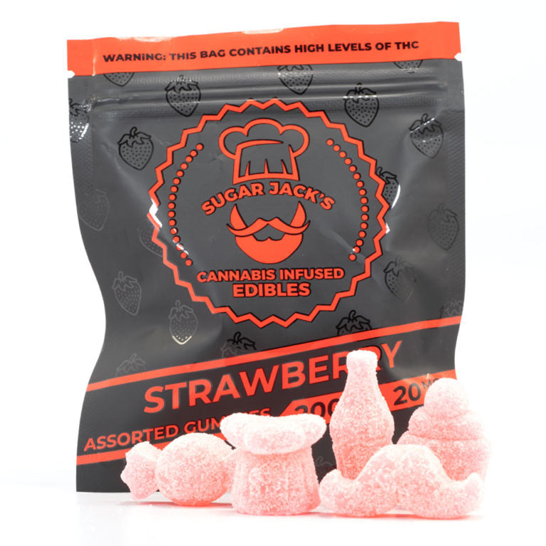 GOMMES AU THC SUGAR JACKS | ALIMENTS 200 MG 