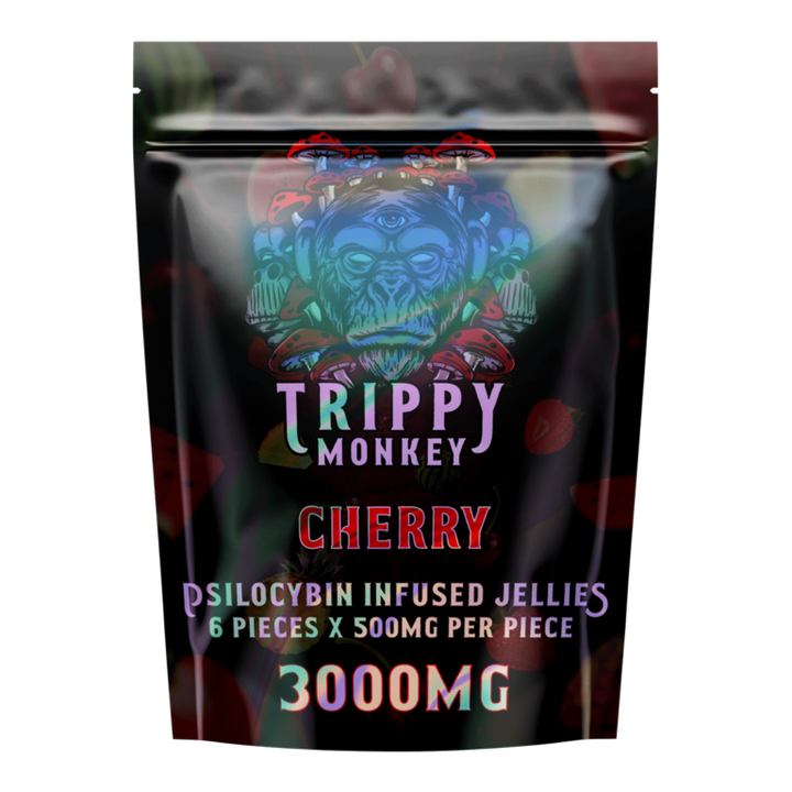 GOMMES AUX CHAMPIGNONS TRIPPY MONKEY | 3000 MG DE PSILOCYBINE