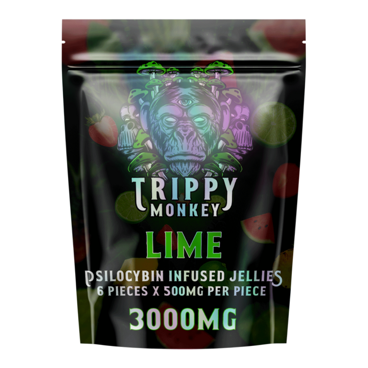 GOMMES AUX CHAMPIGNONS TRIPPY MONKEY | 3000 MG DE PSILOCYBINE