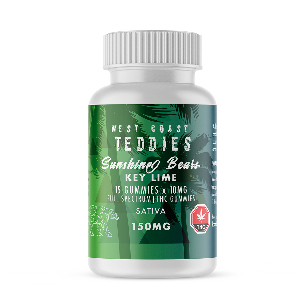 WEST COAST TEDDIES BEARS THC GUMMIES | 150MG EDIBLES