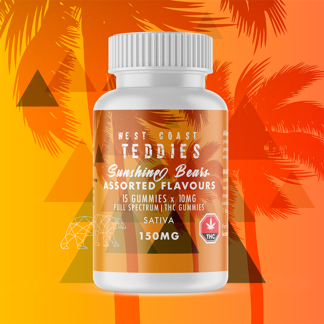 WEST COAST TEDDIES BEARS THC GUMMIES | 150MG EDIBLES