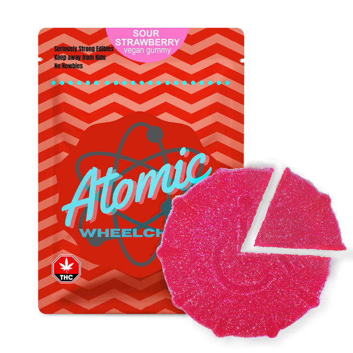 ATOMIC WHEELCHAIR THC VEGAN GUMMIES | 5000MG EDIBLES