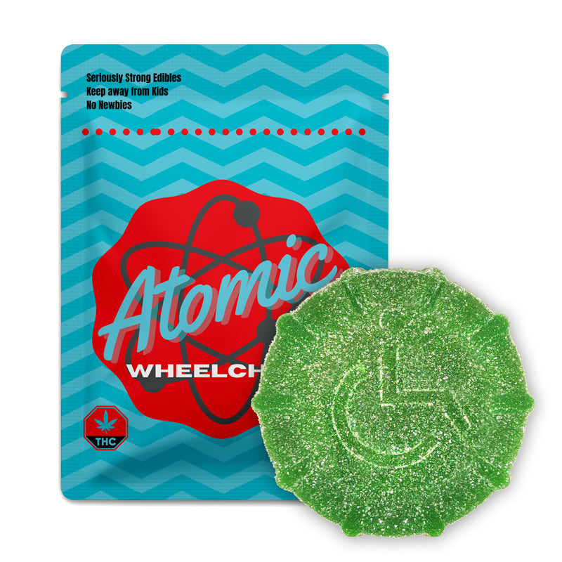 GOMMES VÉGÉTALES AU THC POUR FAUTEUIL ROULANT ATOMIC | ALIMENTS 1000MG 