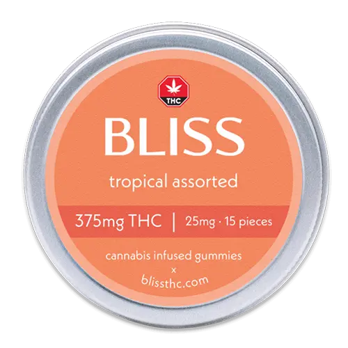 GOMMES BLISS AU THC | ALIMENTS 375 MG 