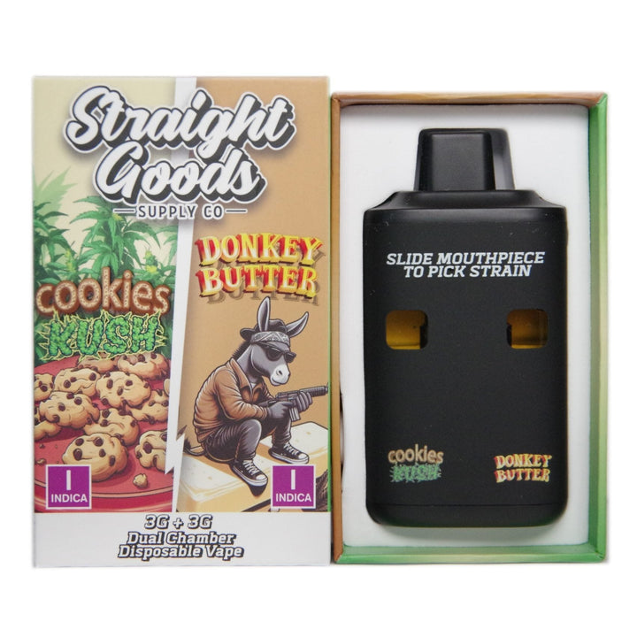 STRAIGHT GOODS SUPPLY CO THC DUAL DISPOSABLE VAPE PEN | 6G