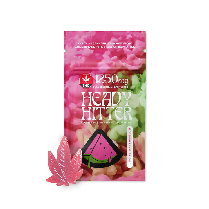 GOMMES AUX FEUILLES DE THC HEAVY HITTERS | ALIMENTS 1250 MG