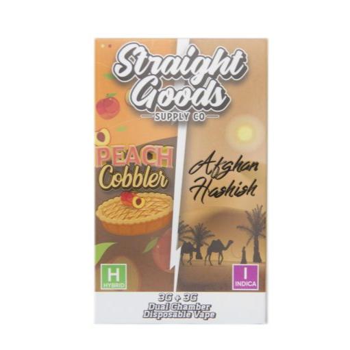 STRAIGHT GOODS SUPPLY CO THC DUAL DISPOSABLE VAPE PEN | 6G