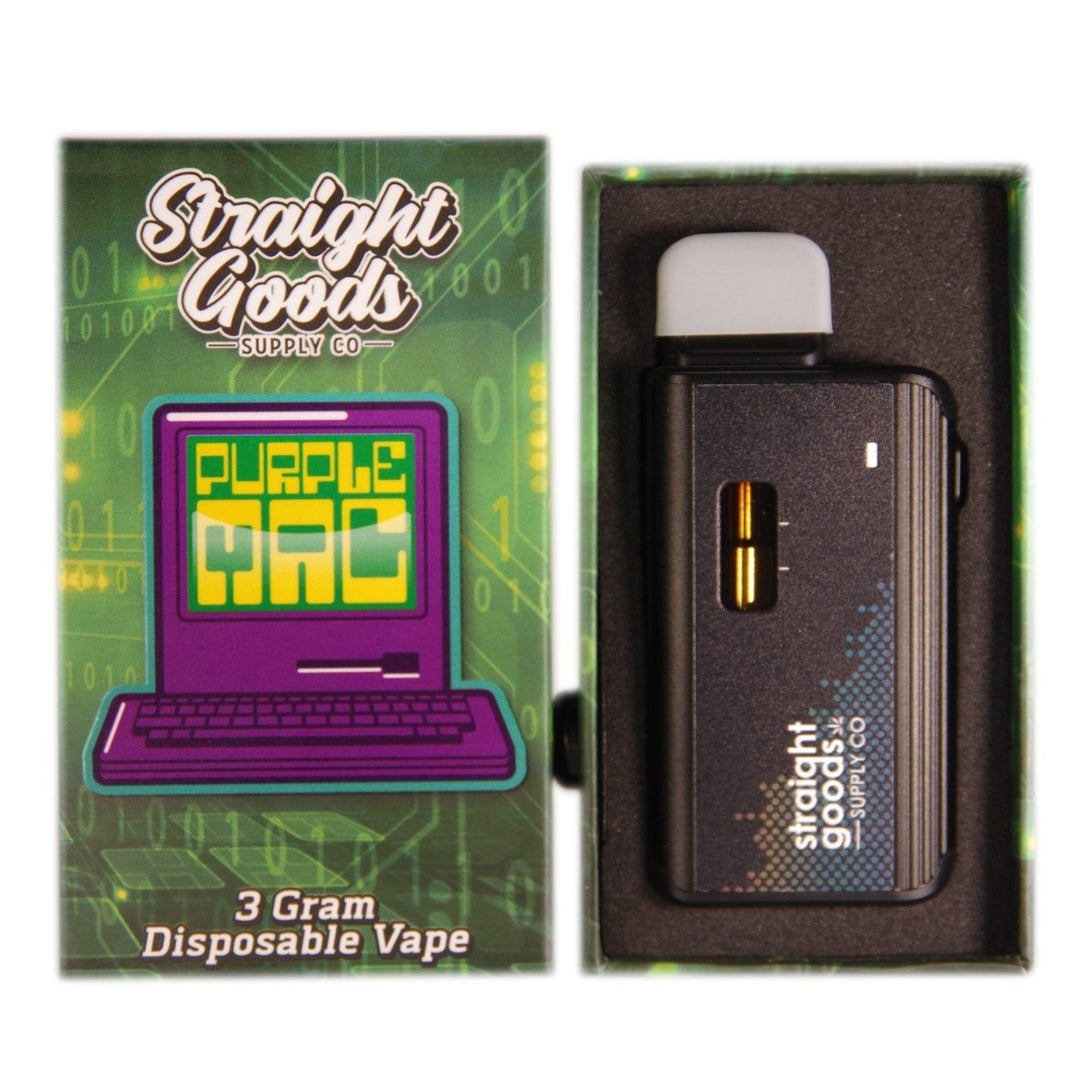 STRAIGHT GOODS SUPPLY CO THC DISPOSABLE VAPE PEN | 3G